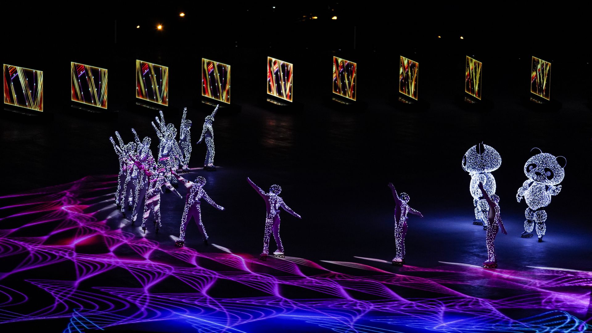 Dancers at the ceremony