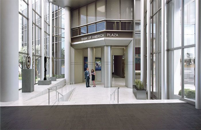 BofA Plaza Entrance-from-Overstreet