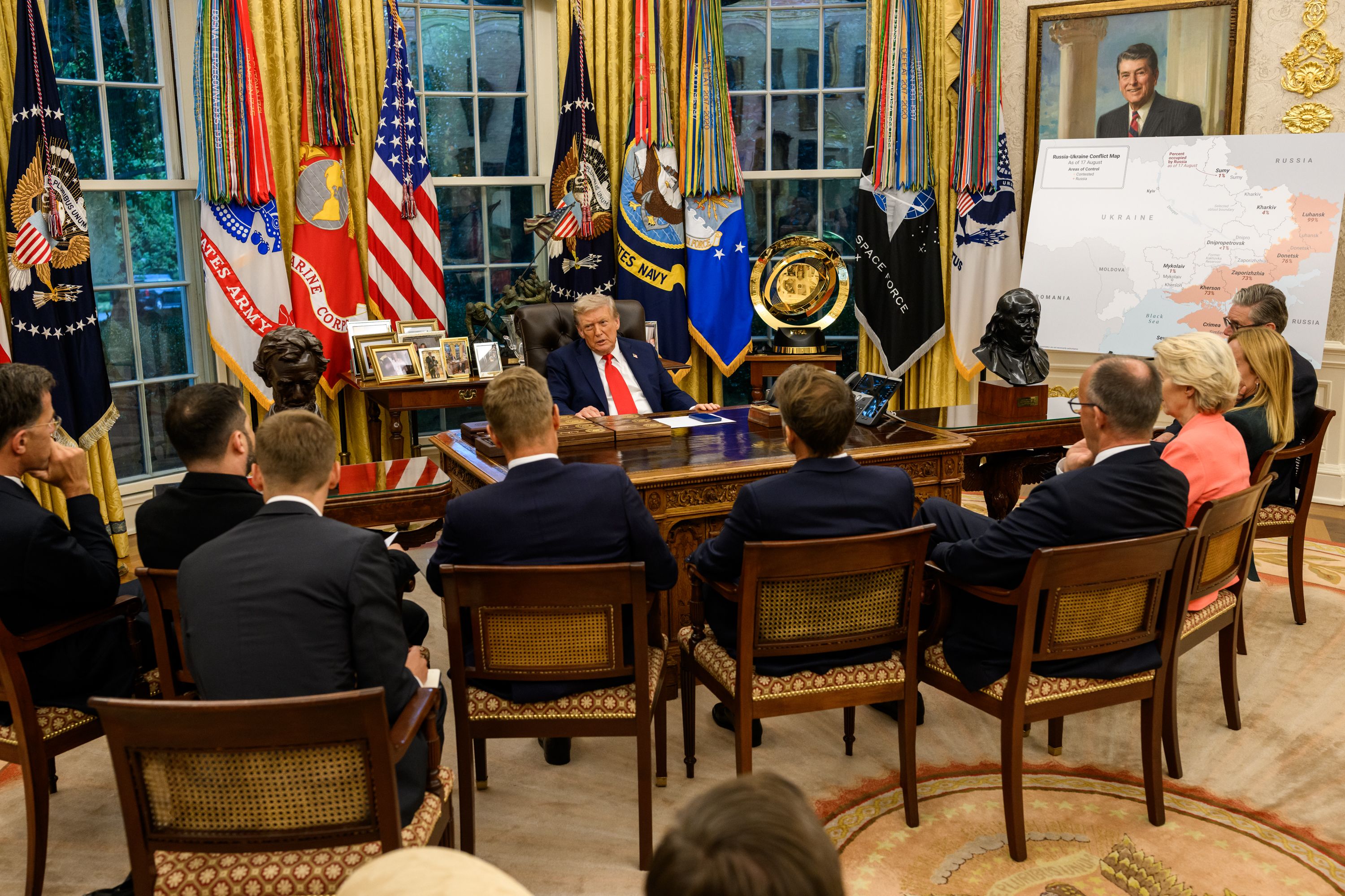 Trump at desk
