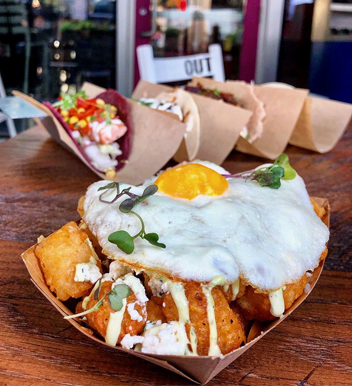 tater tots at velvet taco