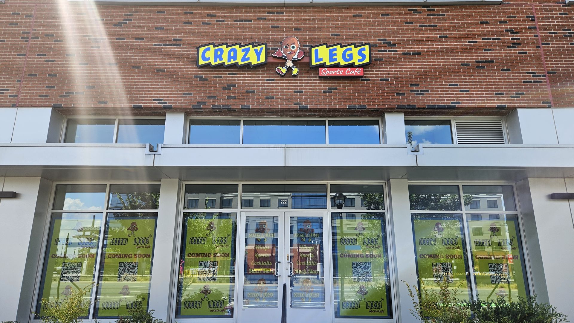 Crazy Legs openings soon near UNC Charlotte