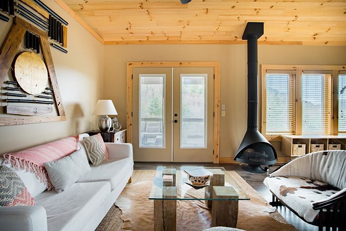 Serene Home with Mountain Views living room