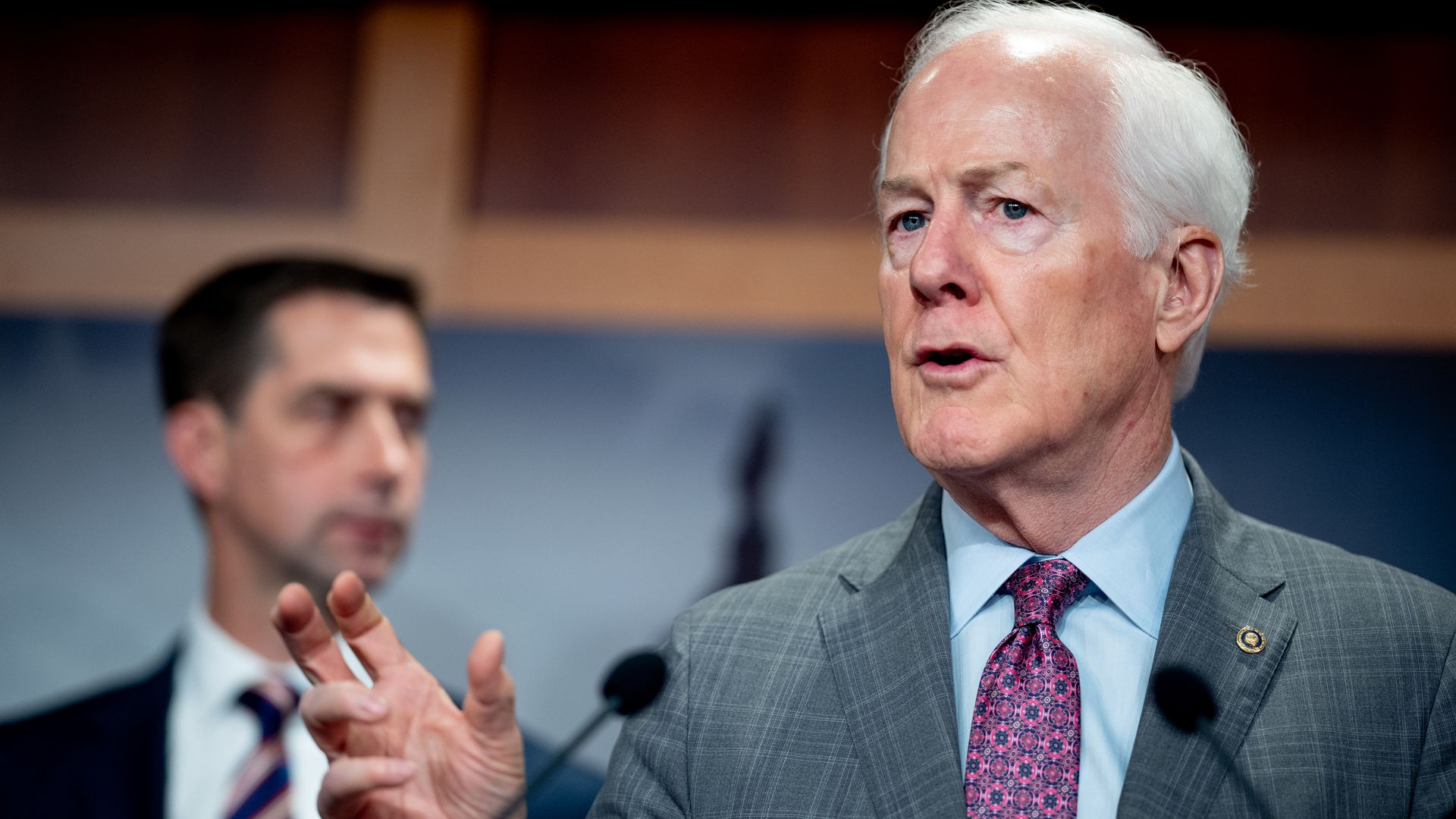 Senate majority leader race: John Cornyn aims to win over Republicans ...