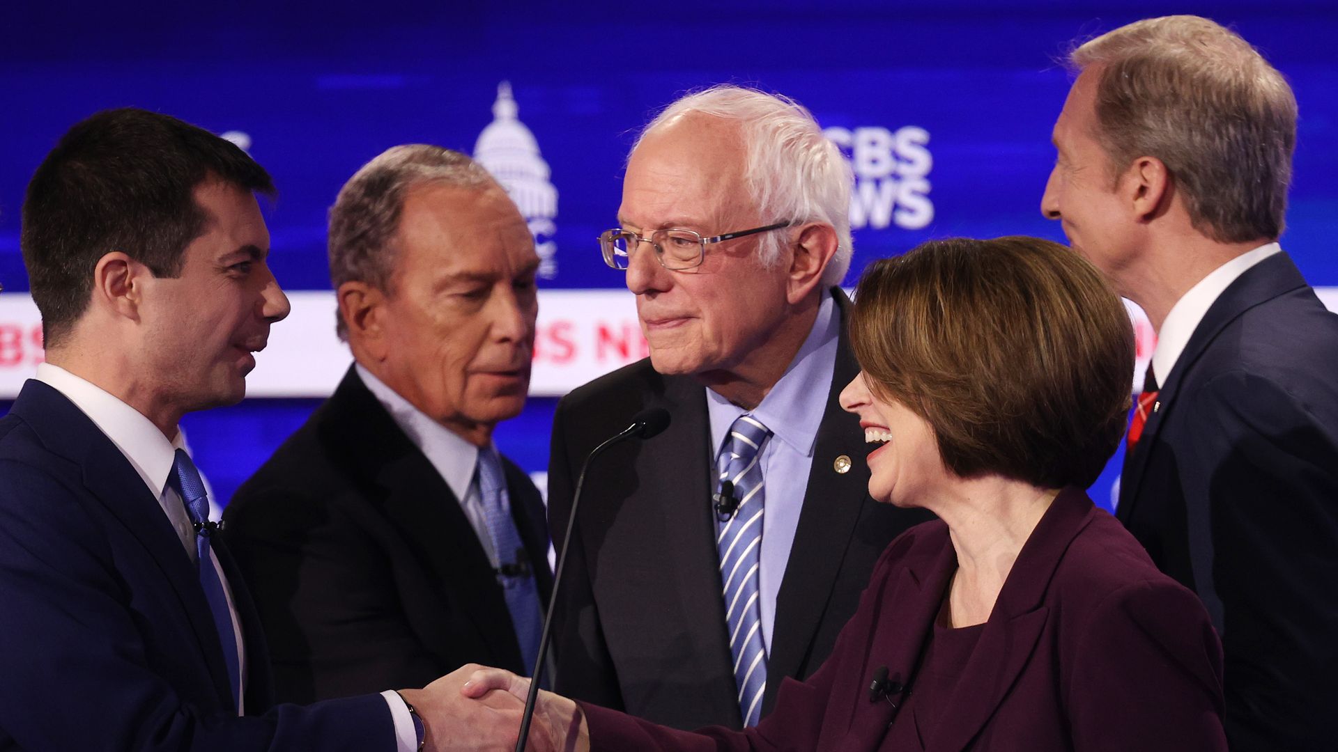 Buttigieg, Bloomberg, Sanders and Klobuchar