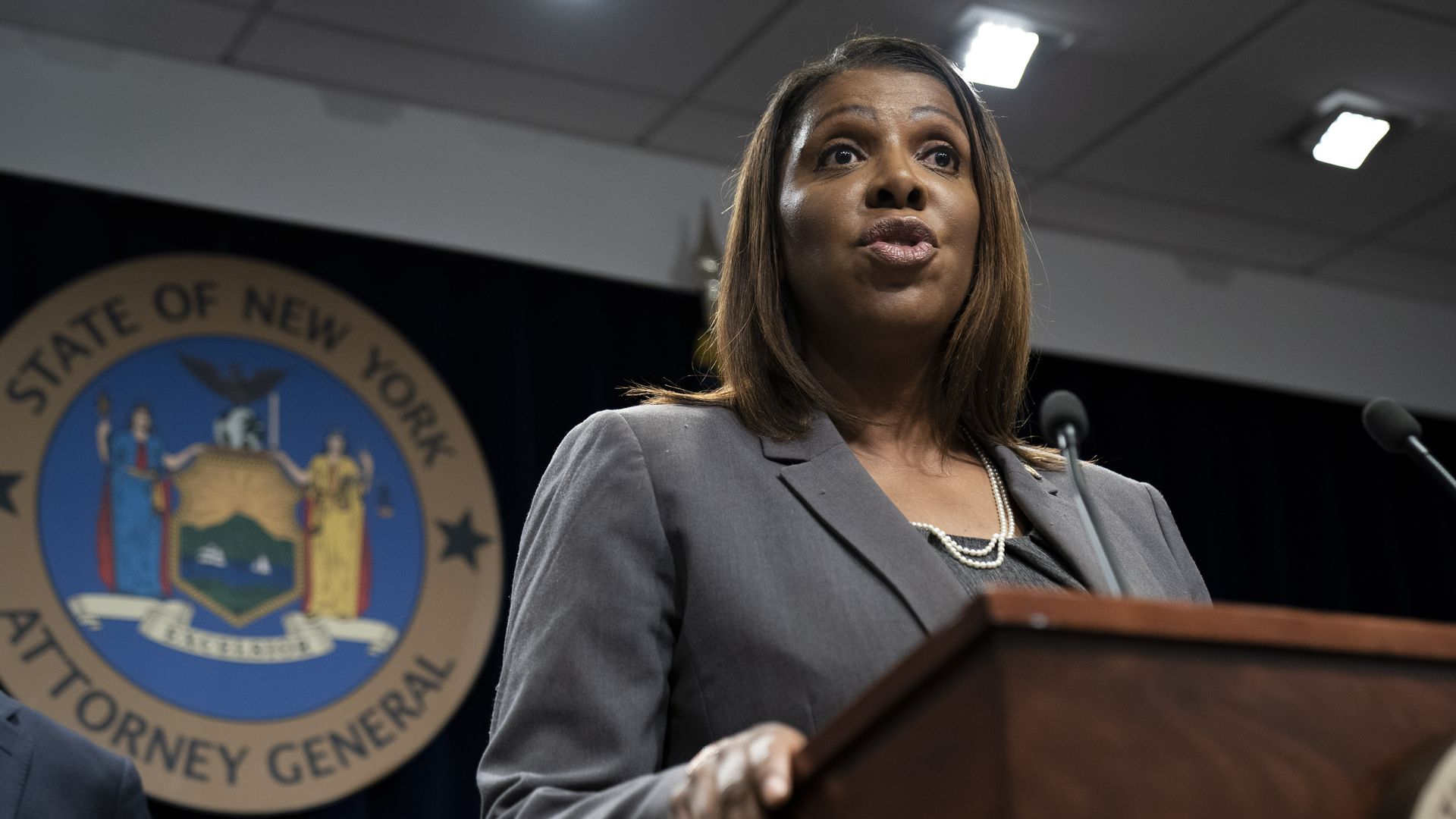 Letitia James.