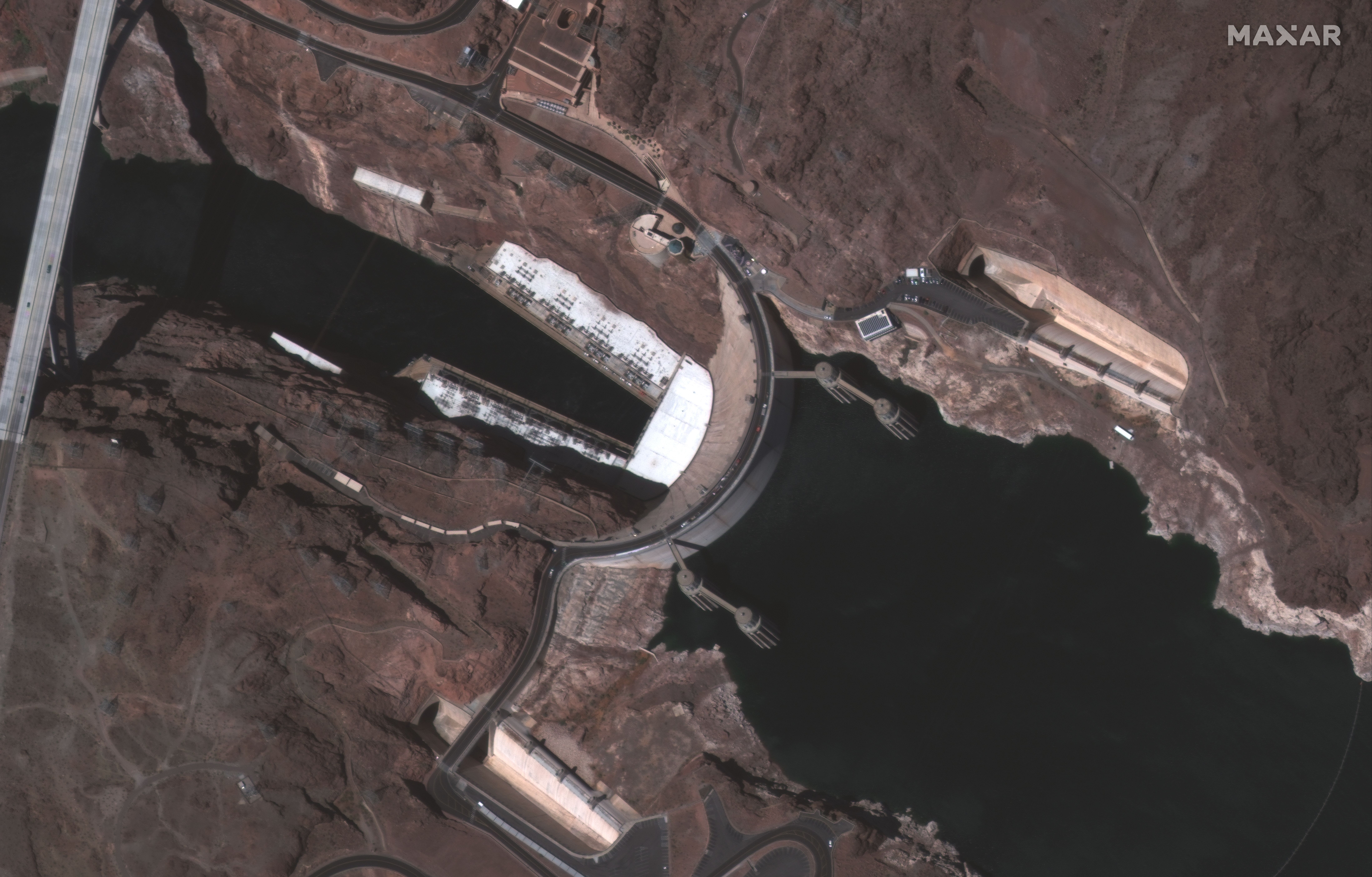 The Hoover Dam on July 27