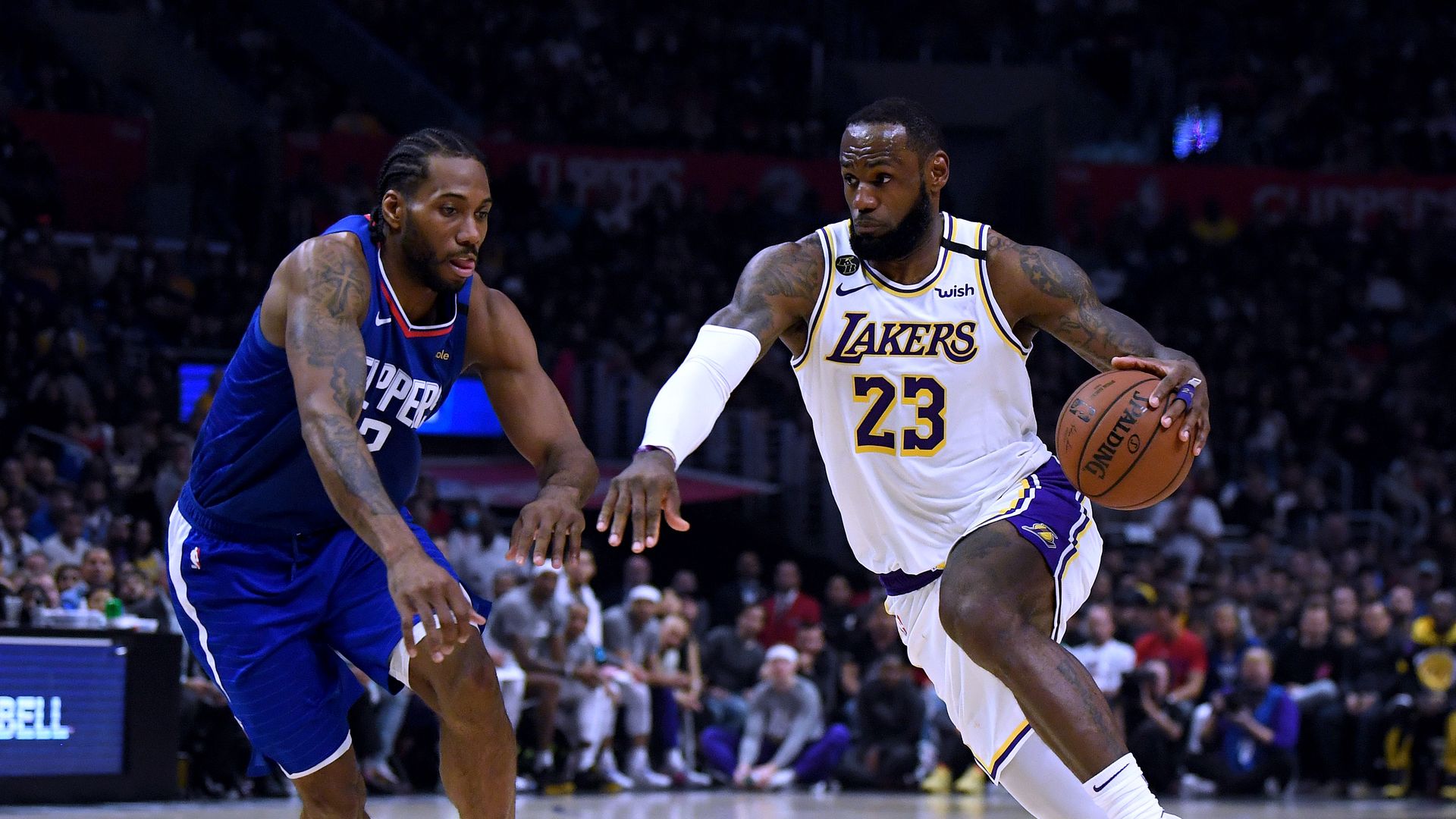 Lebron James and Kawhi Leonard