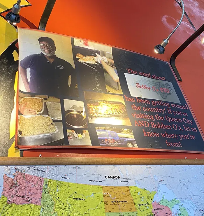 Bobbee O's BBQ off Statesville Road in north Charlotte
