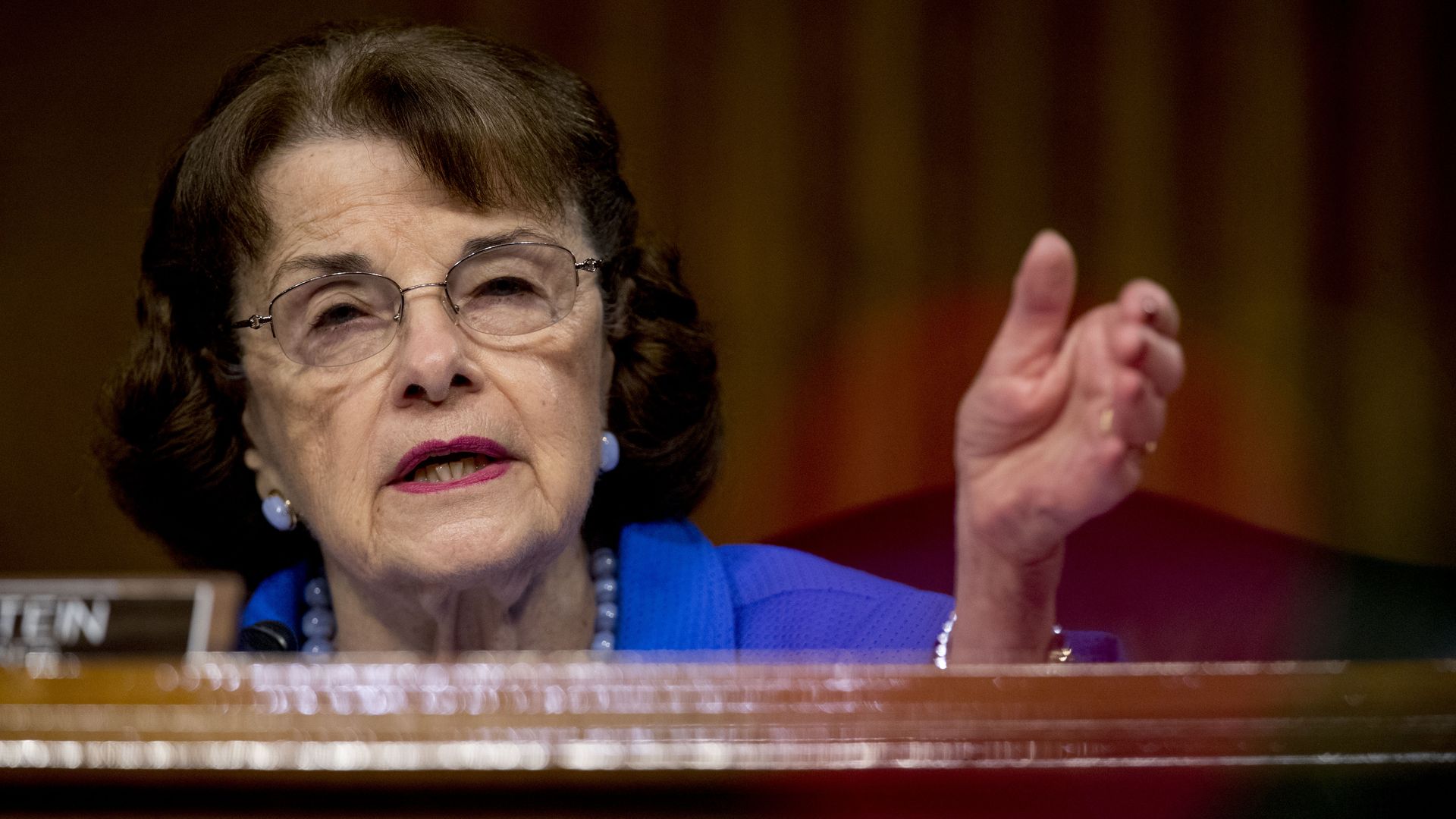 Sen. Dianne Feinstein in June.