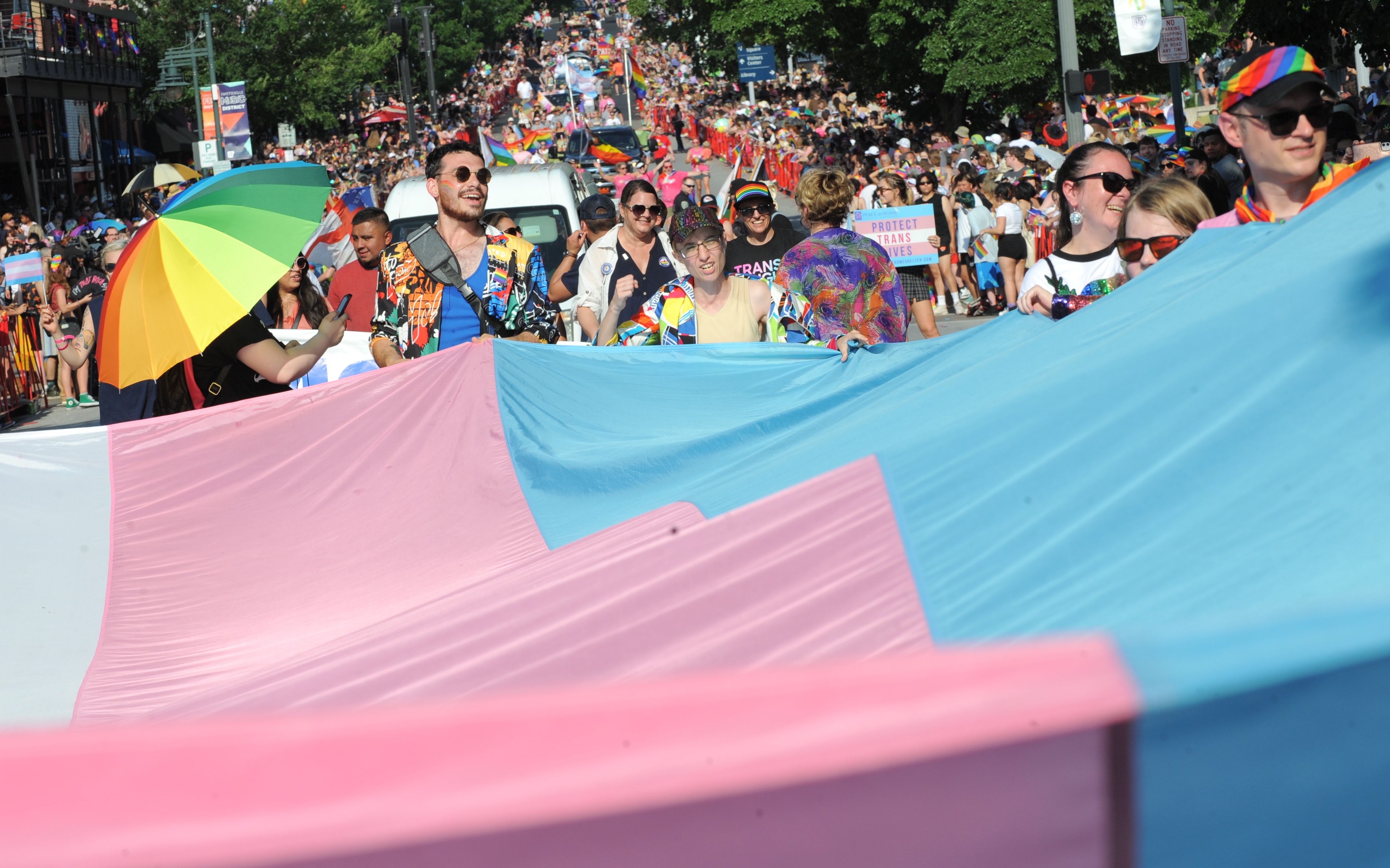 🏳️‍🌈 Largest-ever crowd expected at Pride in Fayetteville - Axios NW  Arkansas