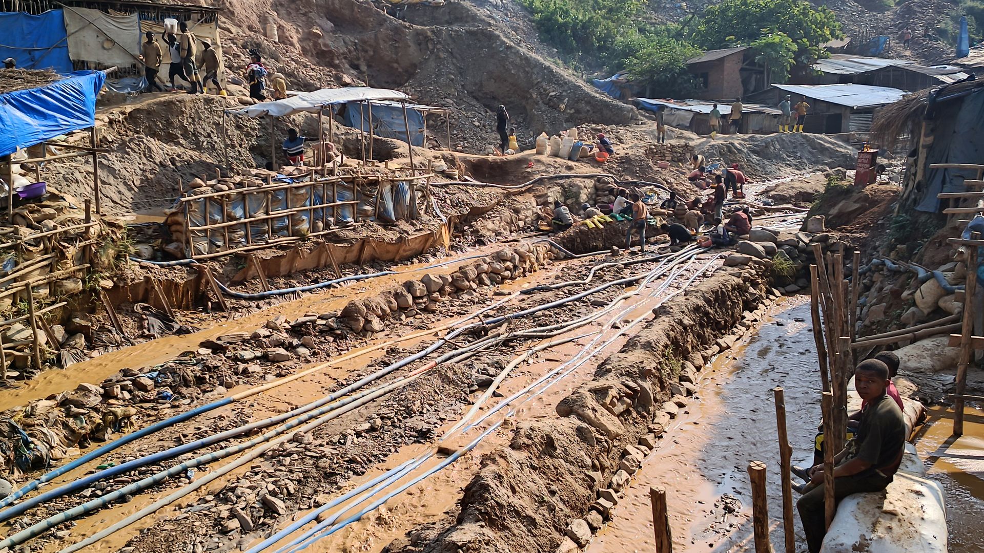 Cobalt mine in Congo