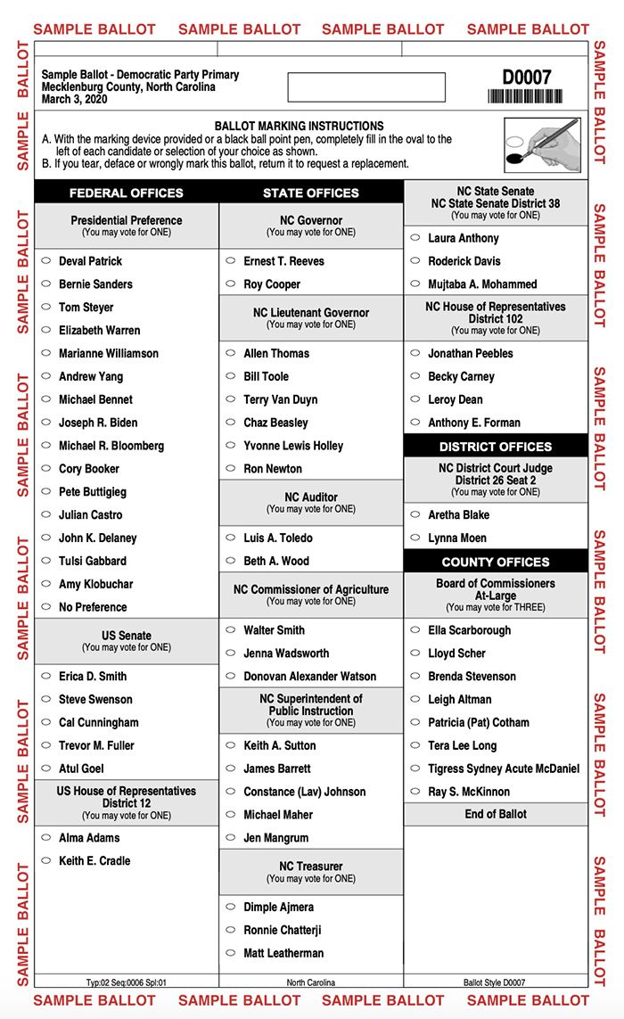 SampleBallotNC12_Dem
