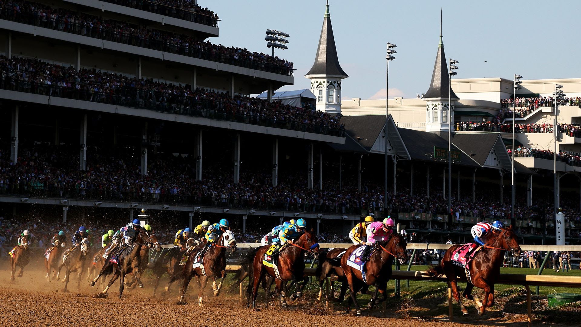 The 2015 Kentucky Derby. Photo: Chris Graythen/Getty Images
