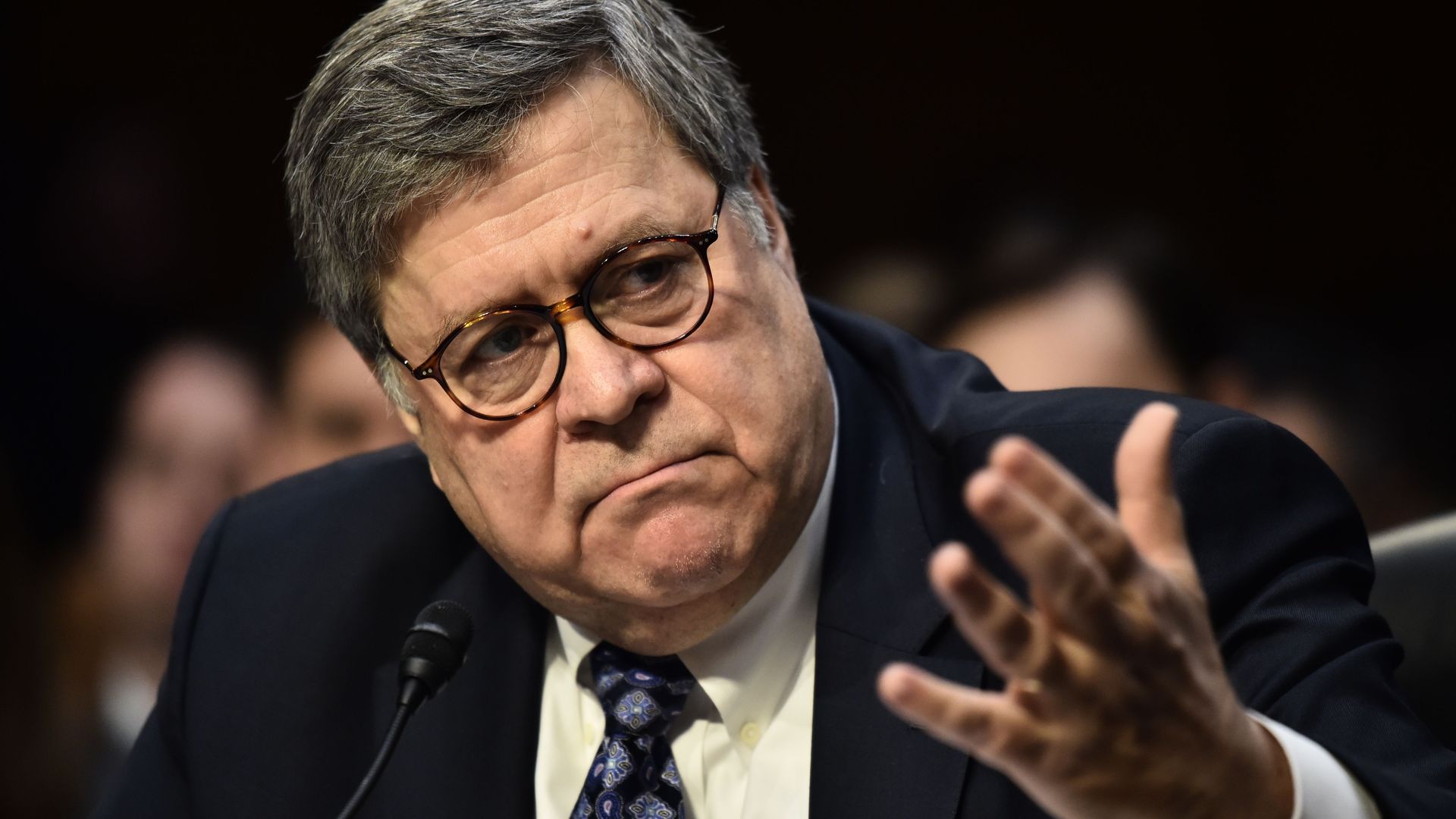 Attorney general nominee William Barr