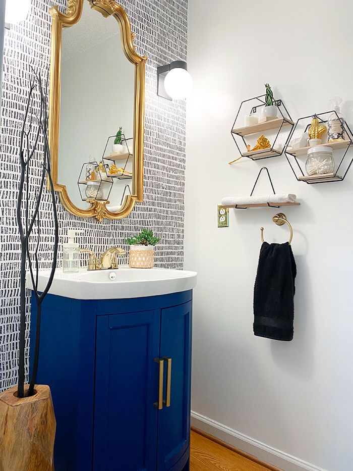 Powder Bathroom AFTER