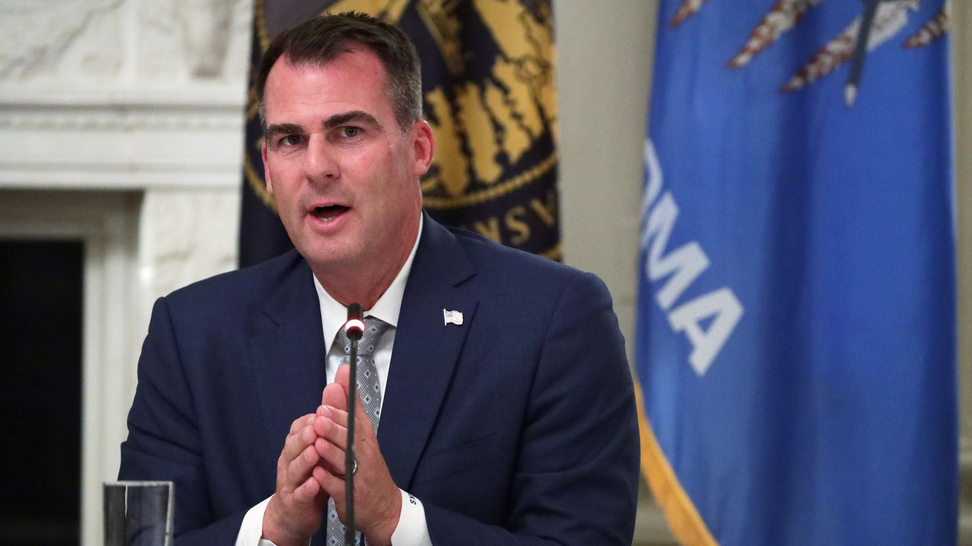 Picture of Oklahoma Gov. Kevin Stitt