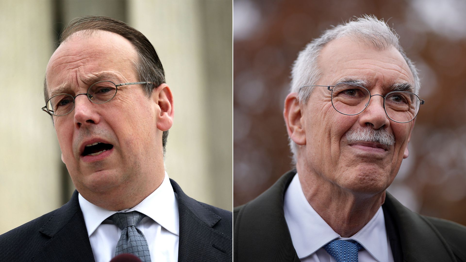 Former solicitor generals Paul Clement and Don Verrilli 