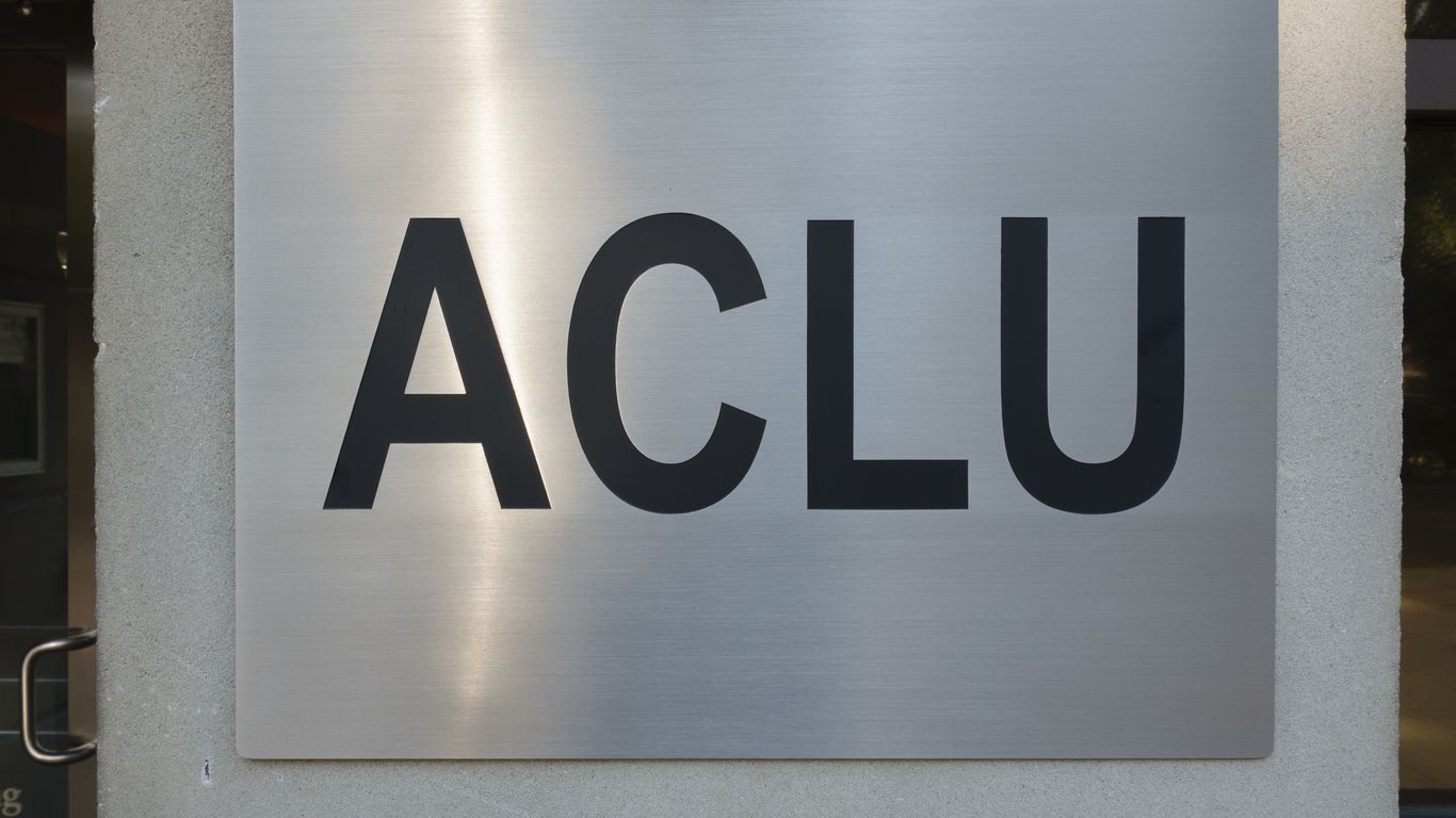 Scoop: ACLU sues Trump at record pace in year one