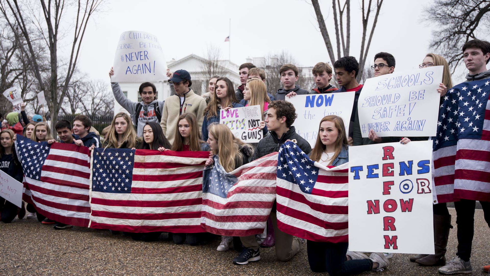 Gun protest