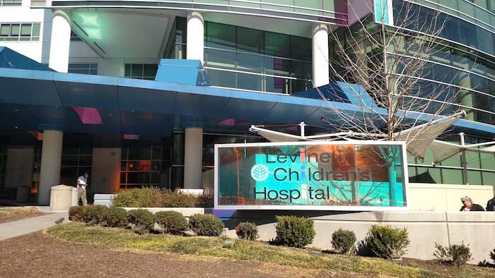Levine Children's Hospital front