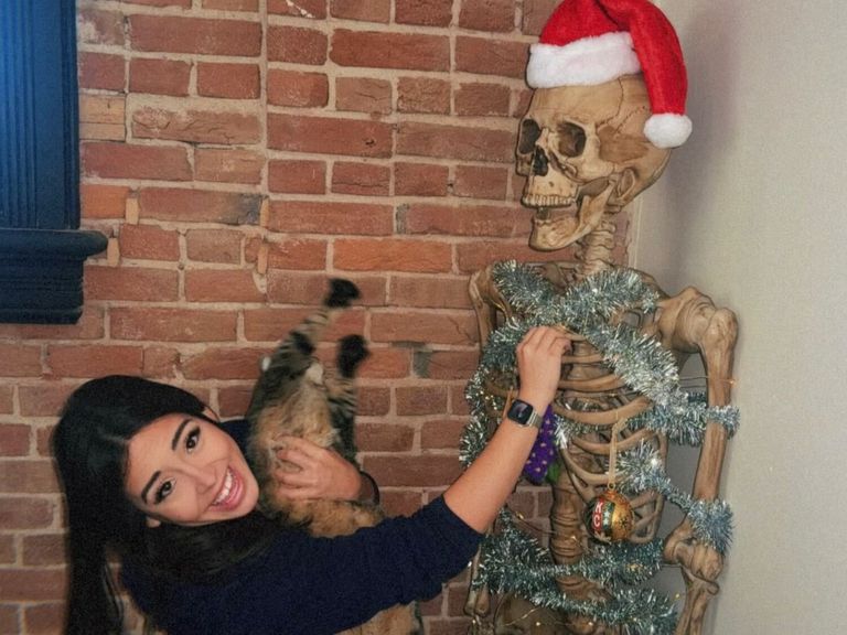1 fun thing to see: Christmas skeleton - Axios Kansas City