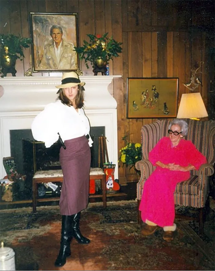 whitley hamlin and her grandma