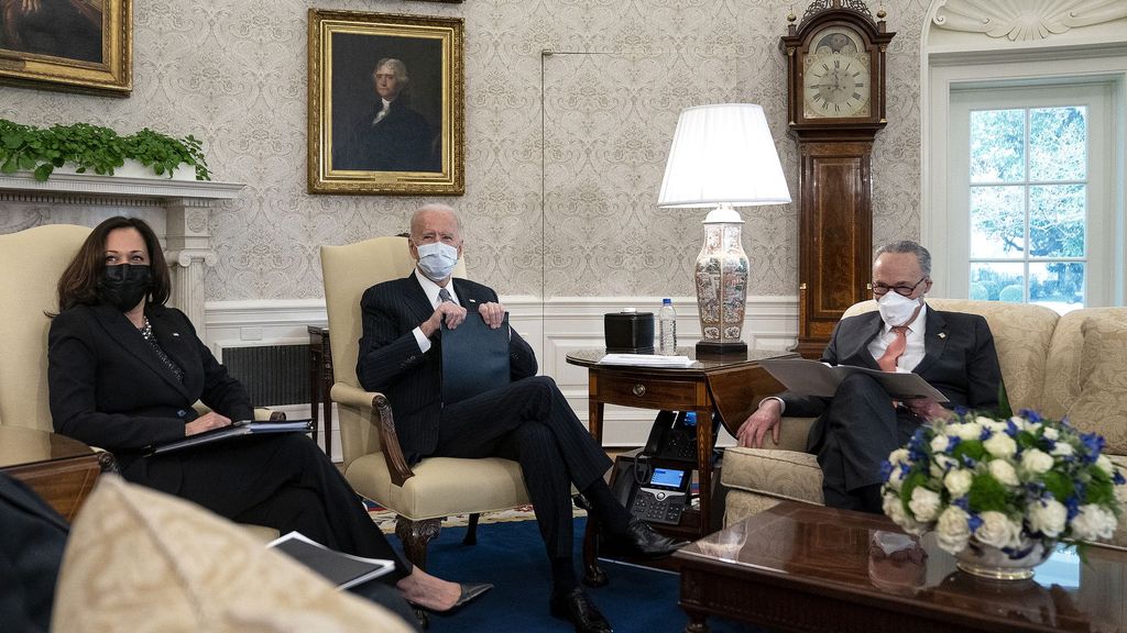 Biden holds all the cards in coronavirus relief talks — and he knows it