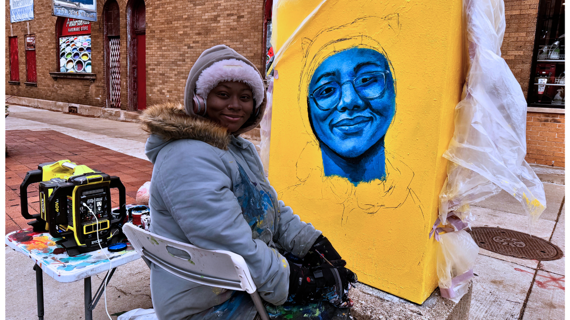 Gabi Bozeman is a Chicago-based painter