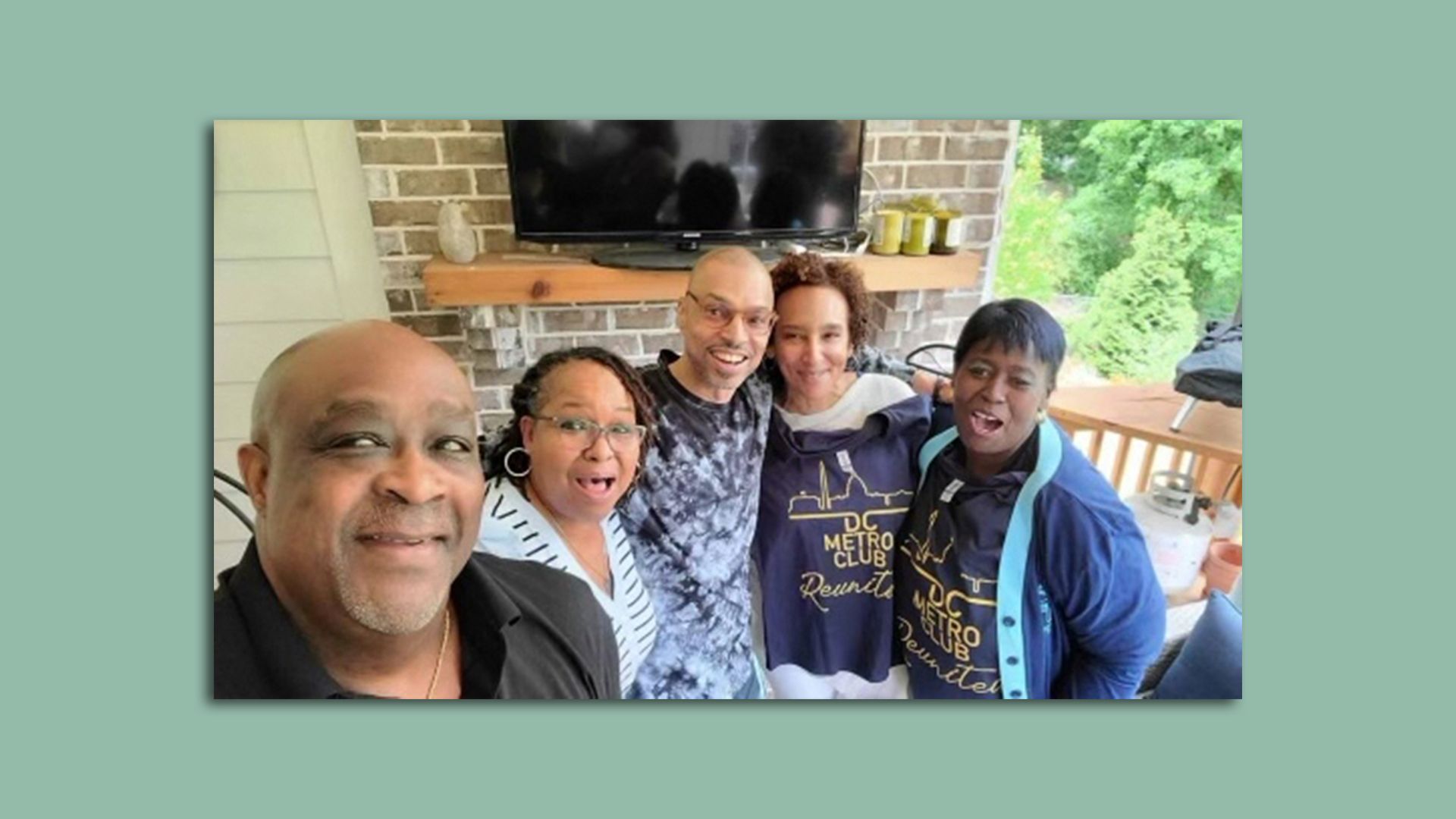 Freaknik founders James “Tony” Anthony Towns Sr., Monique Tolliver-Logan, Amadi Boone, Sharon Toomer and Emma Horton. Photo: Courtesy of Monique Tolliver.