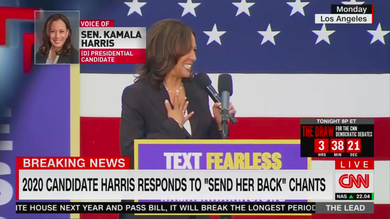 Kamala Harris: Donald Trump Is No John McCain