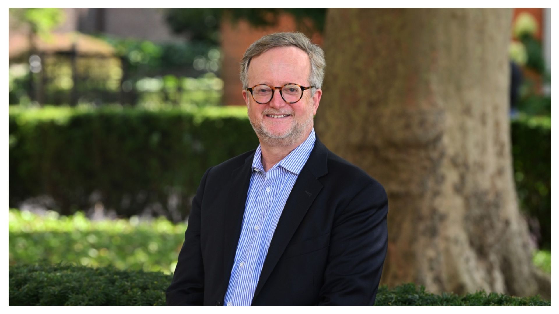 Franz Paasche posing for a headshot
