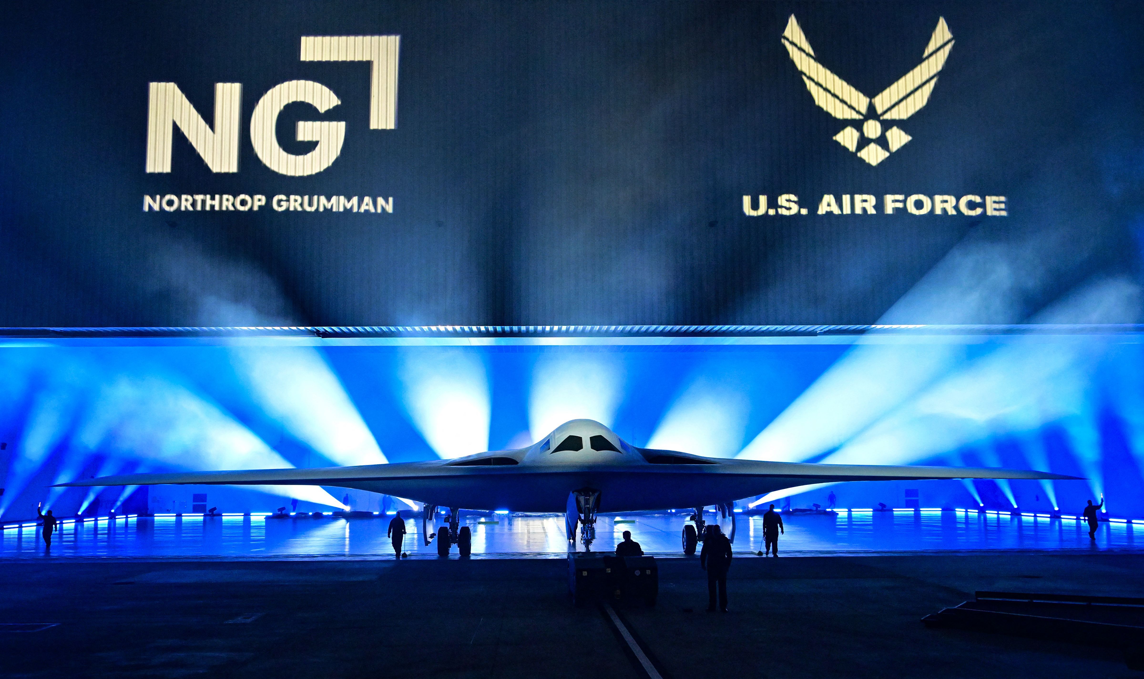 USAF ステルス爆撃機　B-21 レイダーパッチ COMBINED TEST FORCE XVII PRAENUNTIUS B-21 Raider Stealth