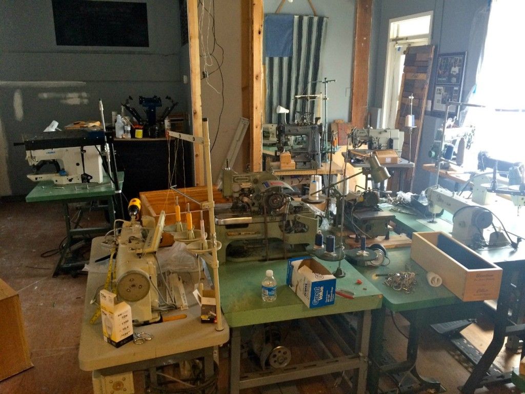 Straight Stitch sewing room