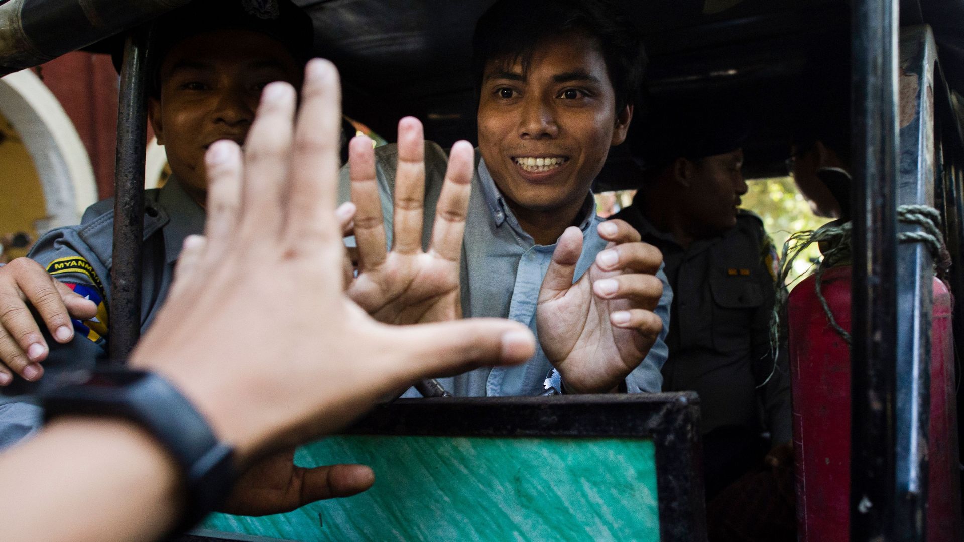 Reuters journalist Kyaw Soe Oo. 