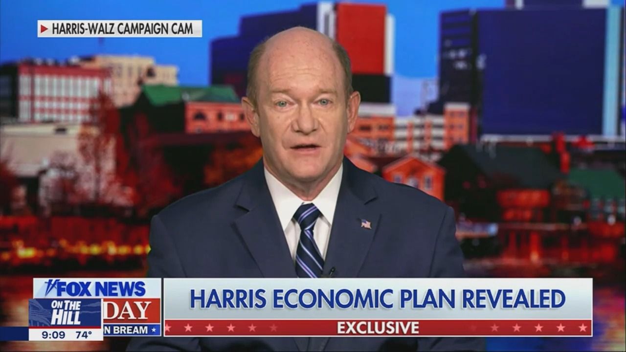 Sen. Chris Coons speaks on Fox News Sunday