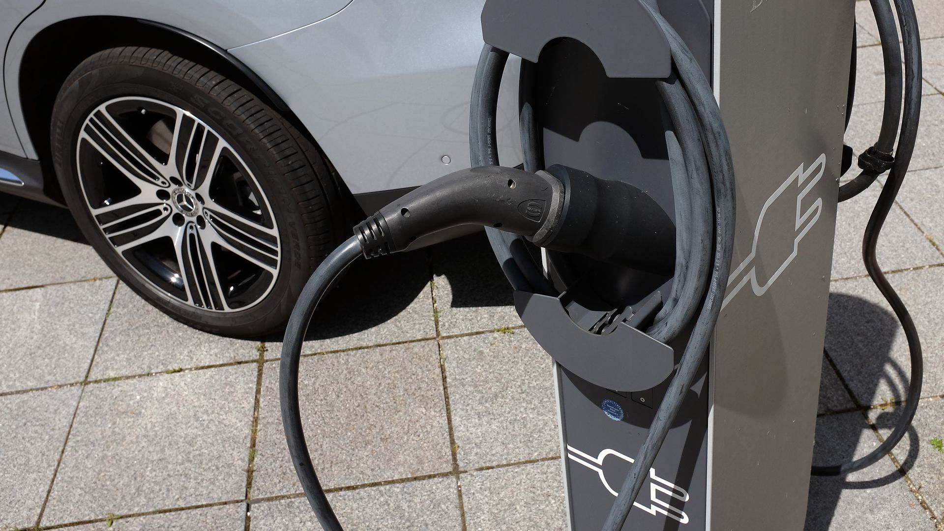 An electric vehicle charger