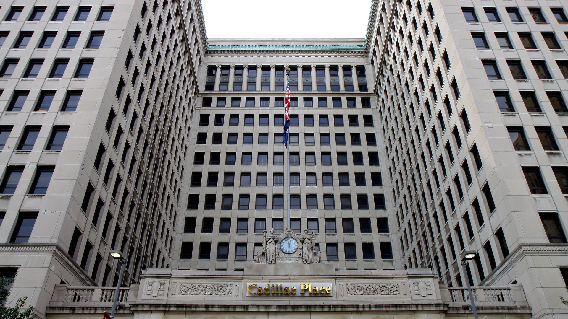 Cadillac Place. 