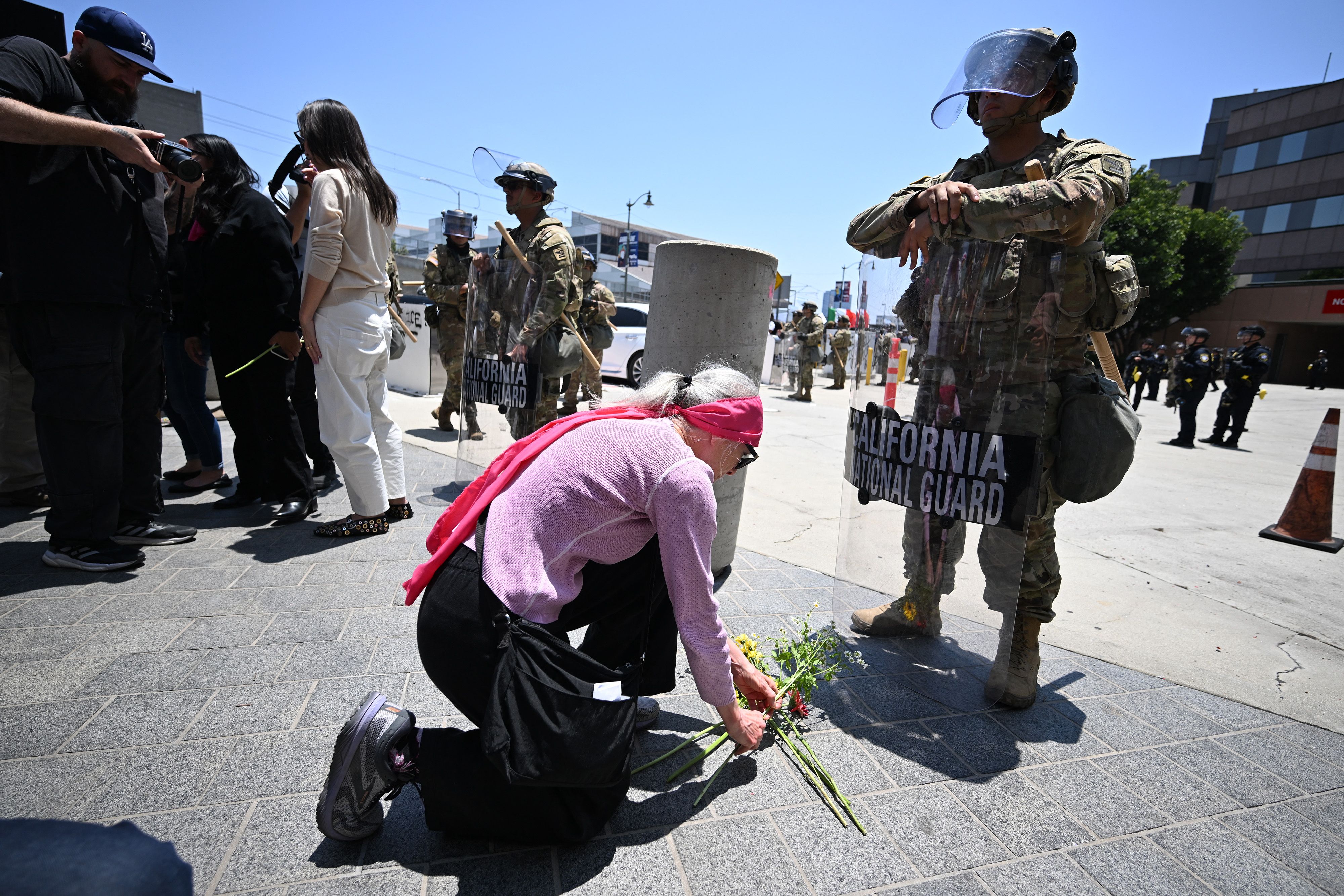 Marines in LA as ICE protests spread to more U.S. cities: In photos