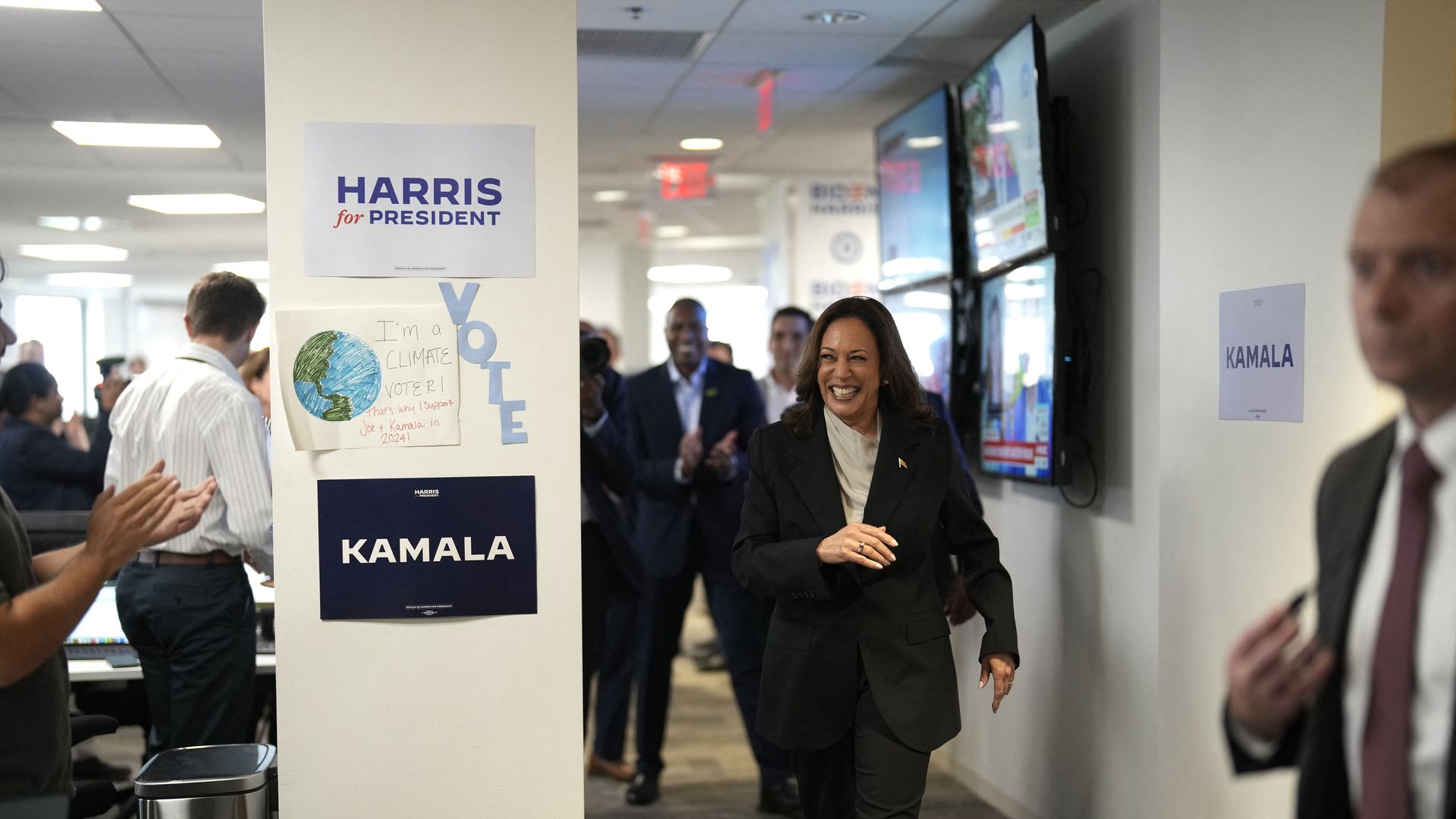 This is Kamala Harris