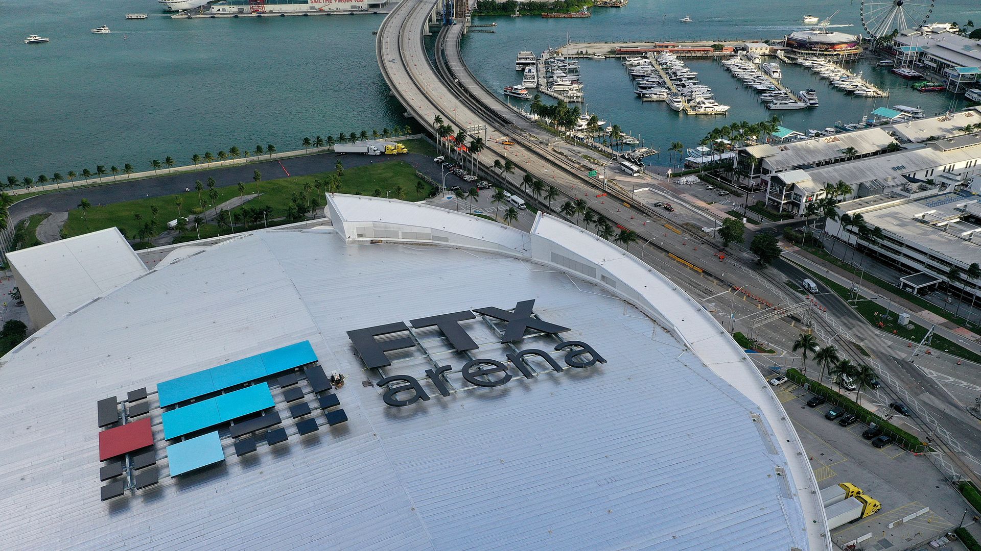ftx arena from above
