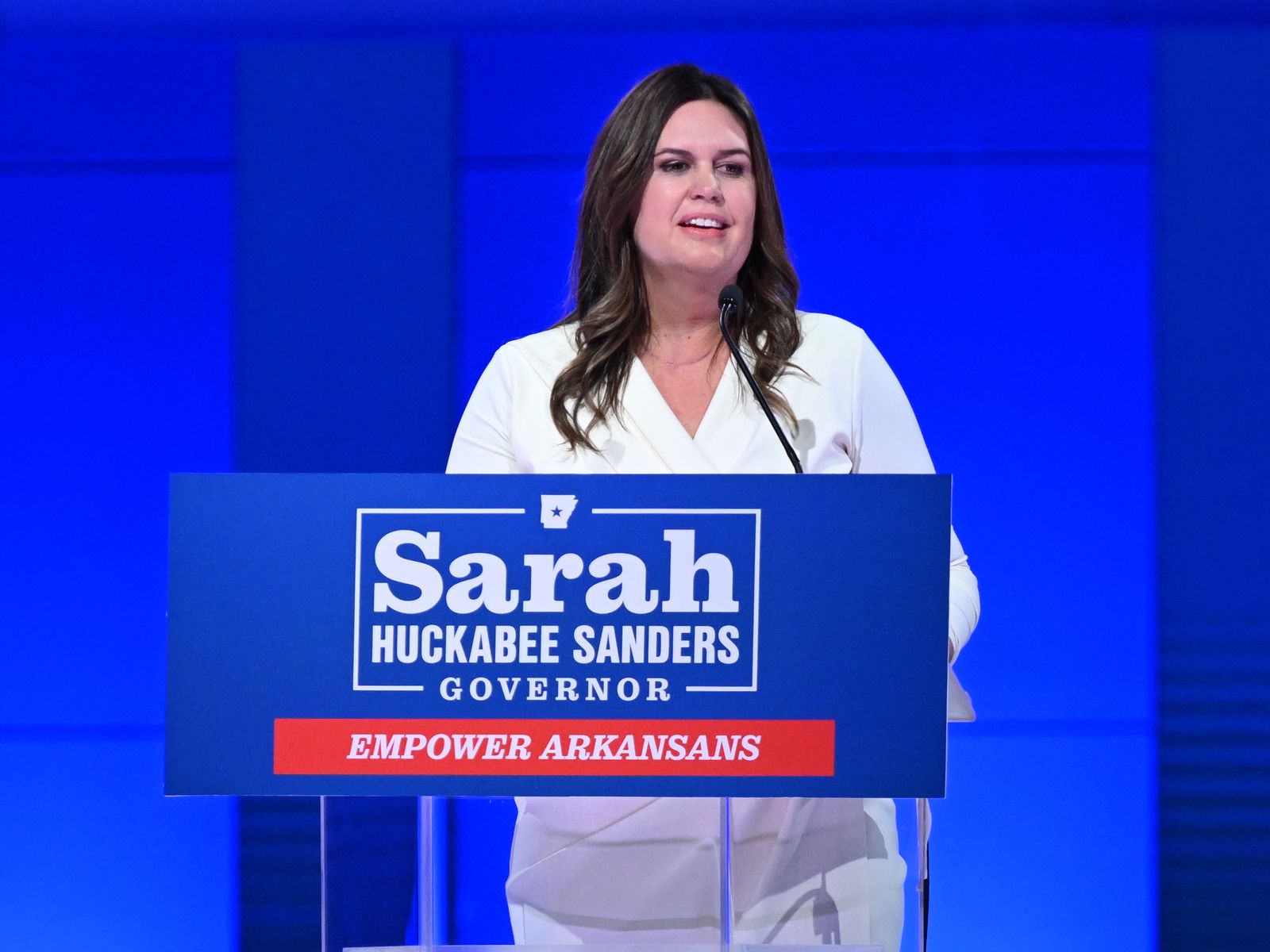 Arkansas Gov.-elect Sarah Huckabee Sanders selects 13 for first cabinet -  Axios NW Arkansas