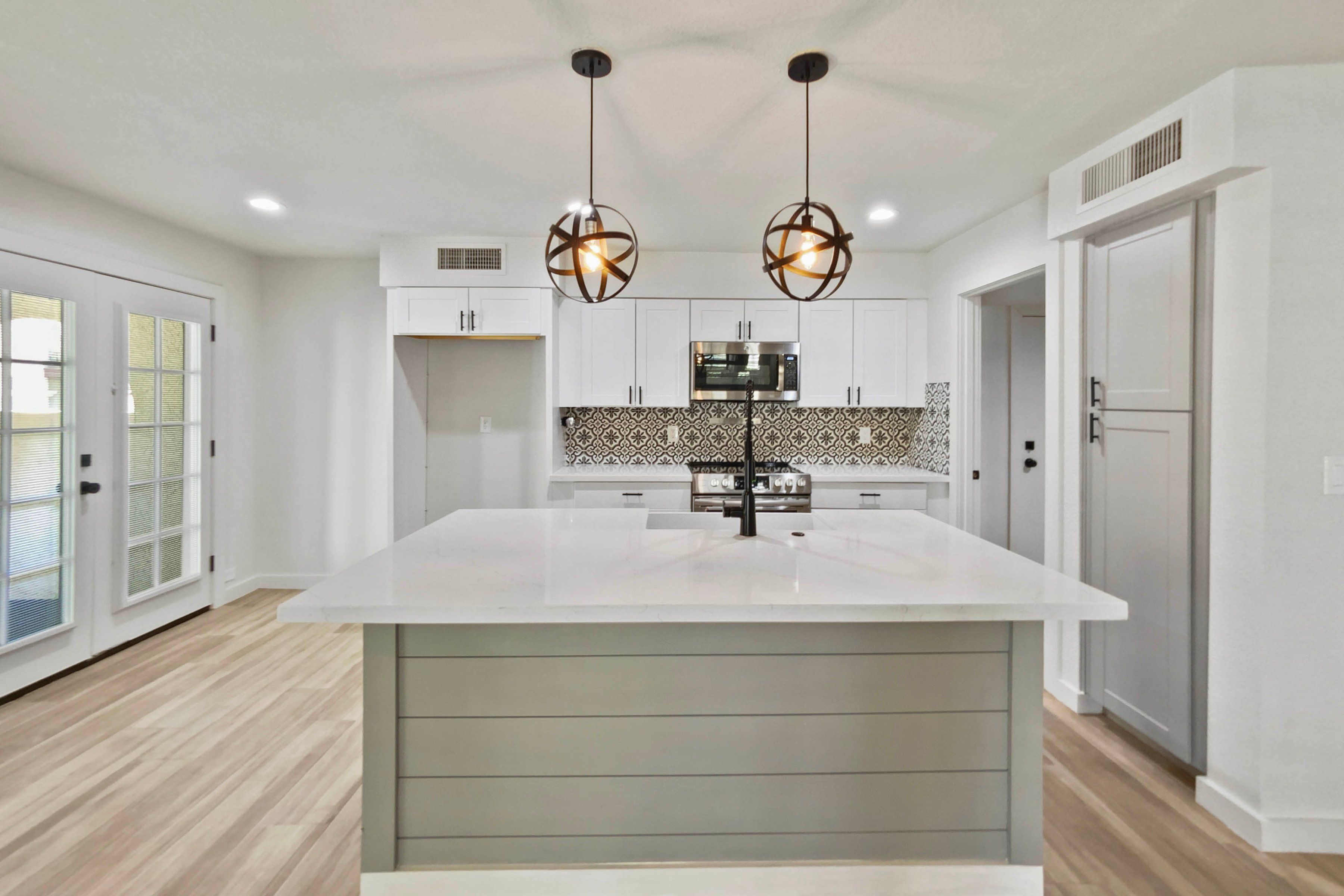 A kitchen.