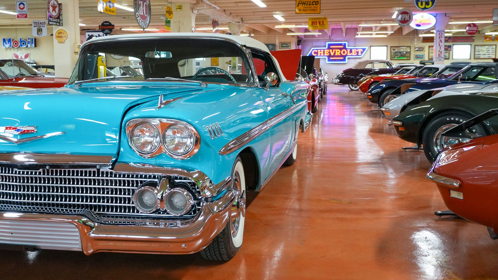 An old school Chevrolet car