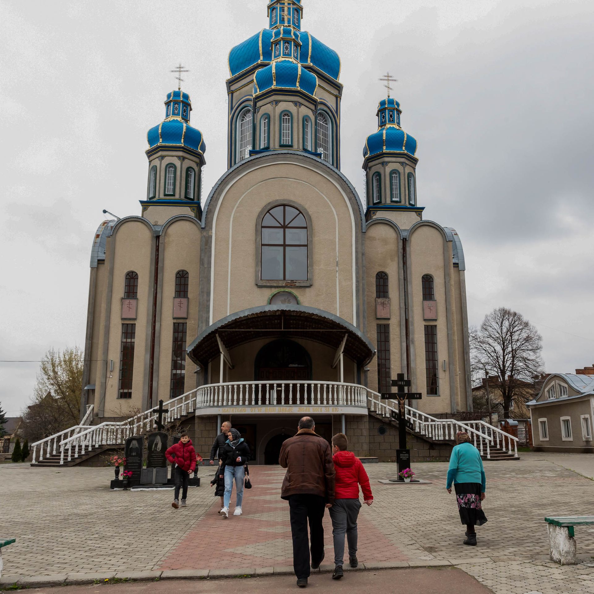 An Orthodox church in Ukraine