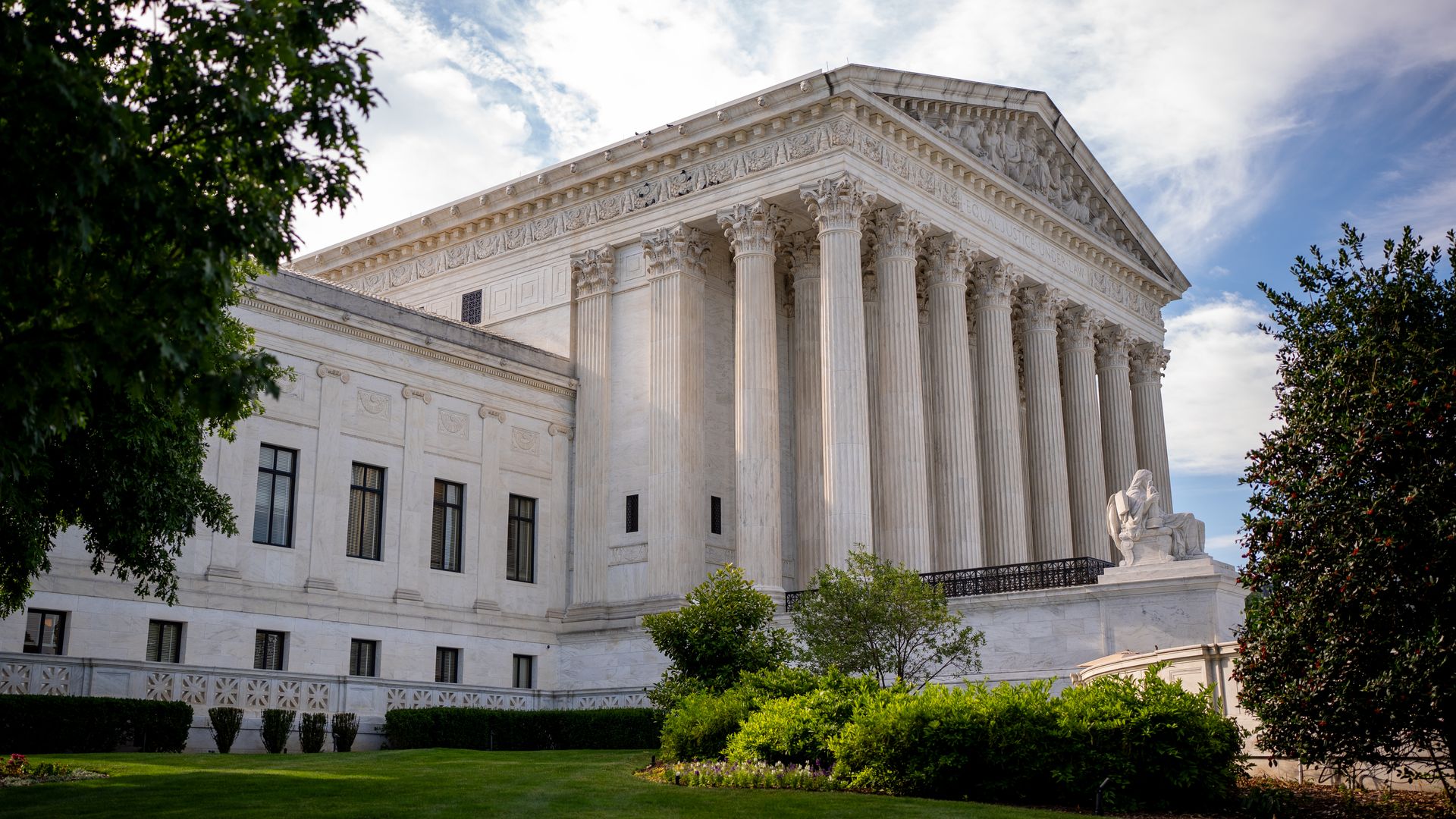 An exterior view of the Supreme Court on June 20, 2024 in Washington, DC. The Supreme Court is about to issue rulings on a variety of high profile cases dealing with abortion rights, gun rights, and former President Donald Trump's immunity claim, putting the court at the center of many hot political