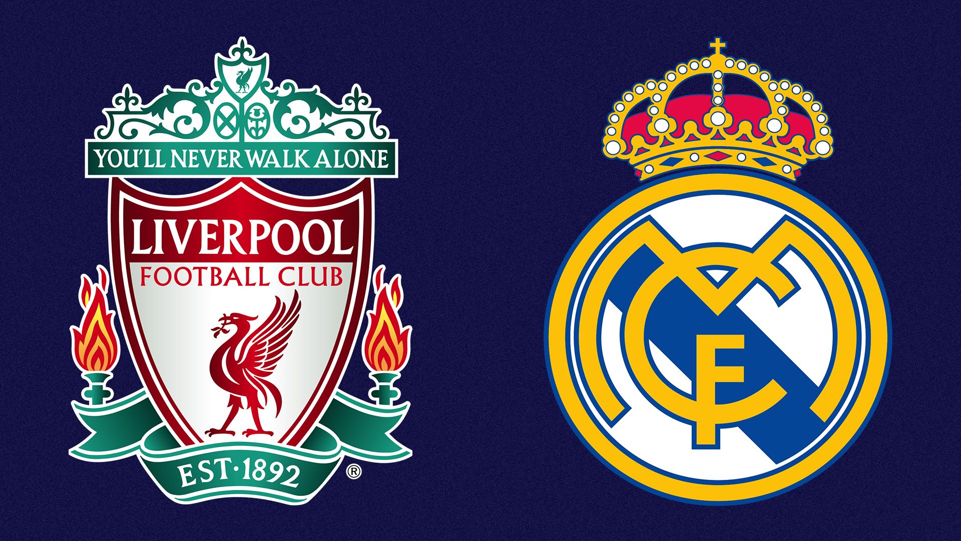 Liverpool and Real Madrid