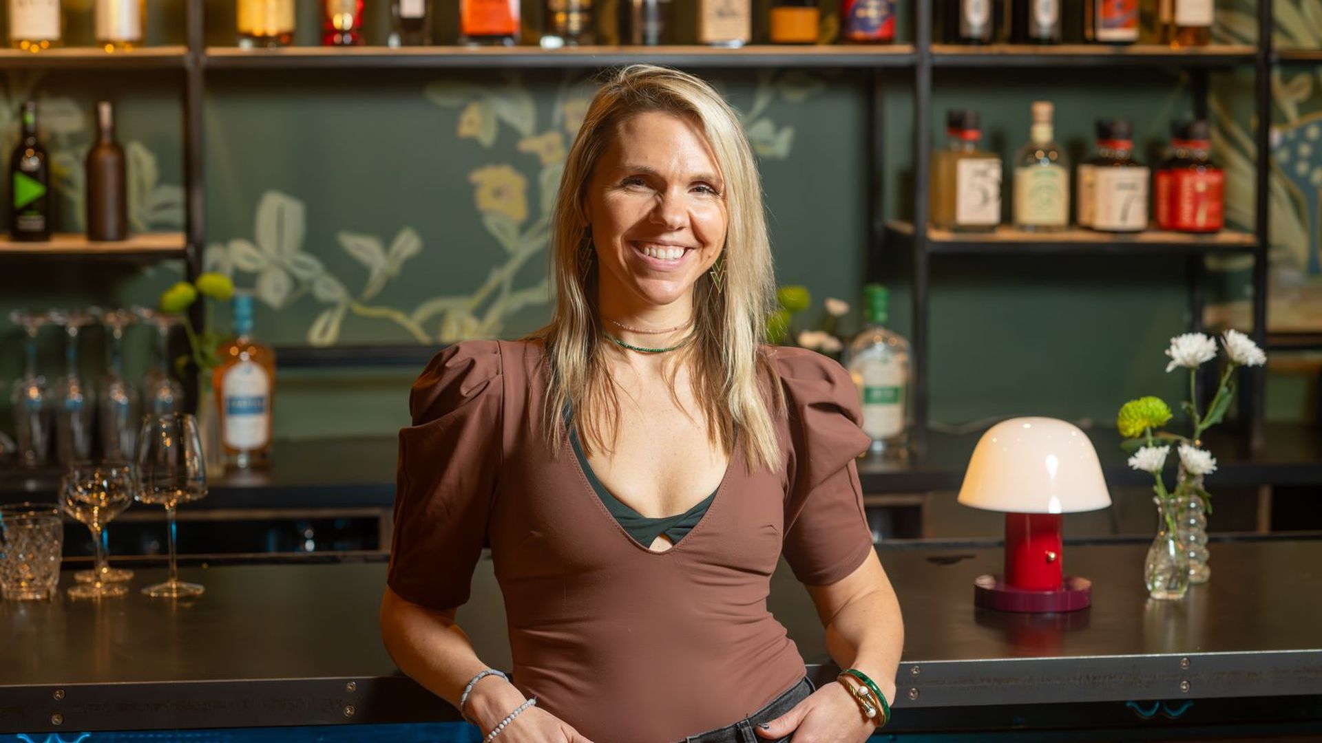 Umbrella Dry Bar founder Meg Paradise. Photo: Greg Mintel