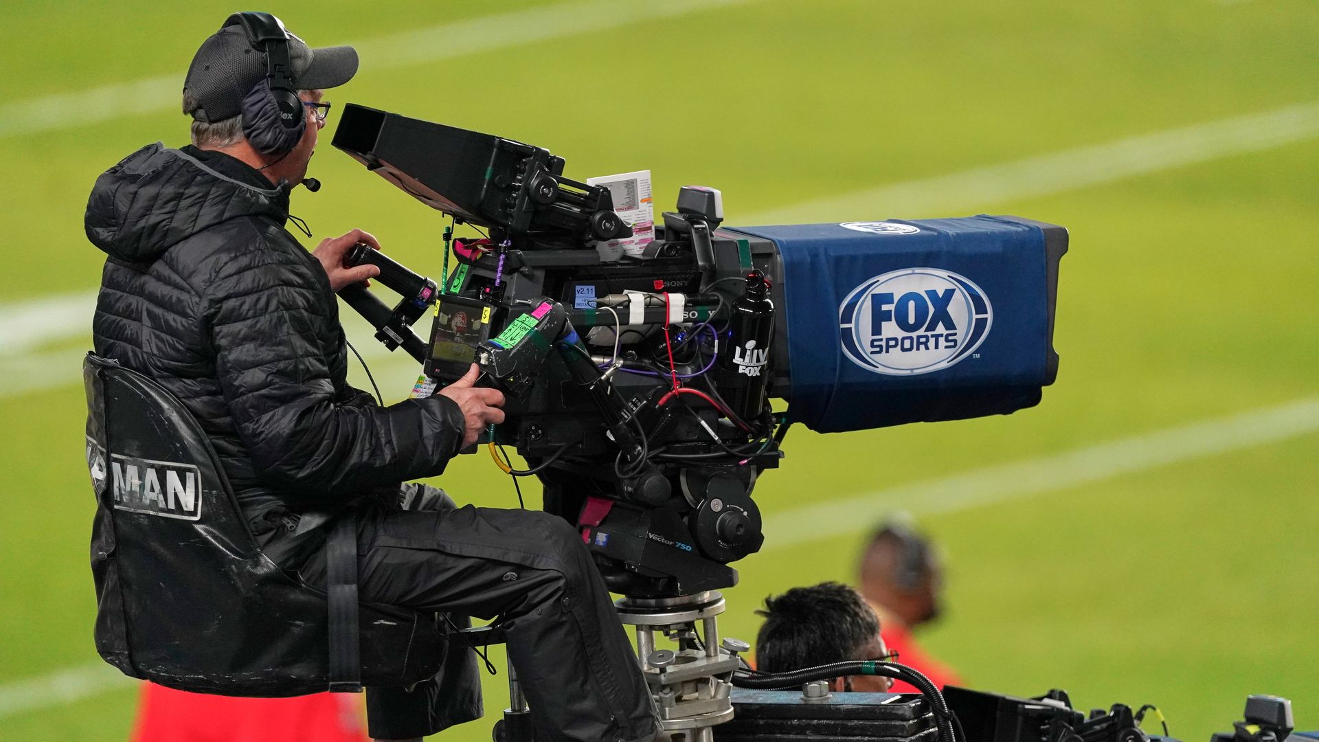 An NFL cameraman.