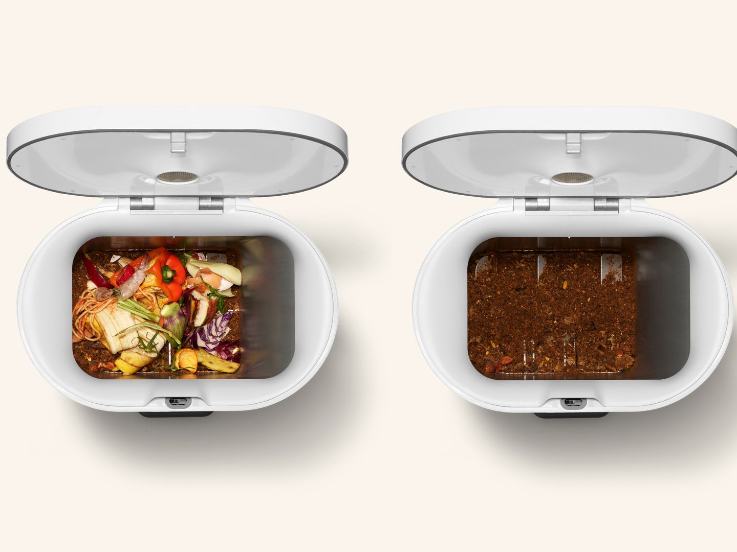 High-Tech Trash: This Kitchen Bin Turns Food Scraps Into Feed - CNET