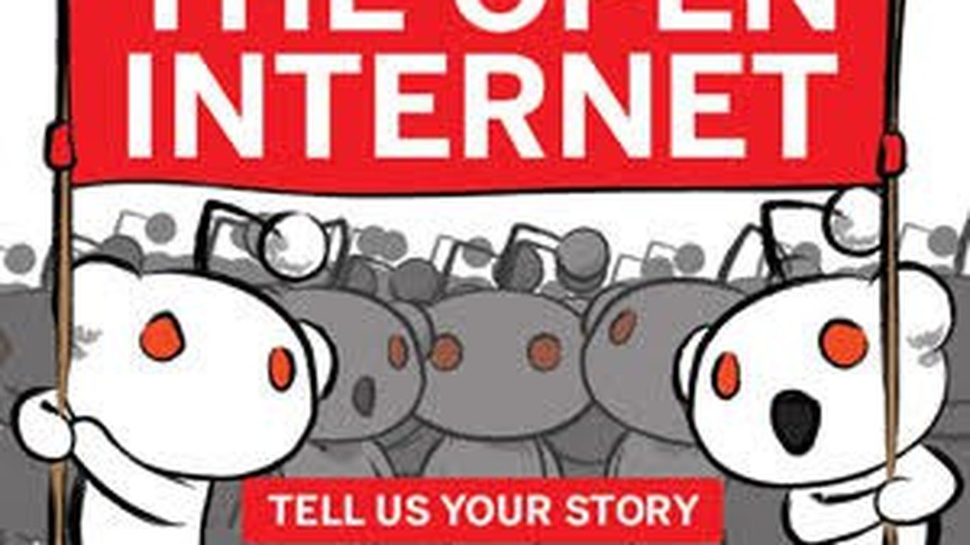 Reddit revamps homepage to rally for net neutrality